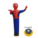 Sumabog ang kumakaway na lalaki - Inflatable Air dancer Sky baloon na may blower - SPIDERMAN 3m