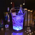 Cubo de hielo LED - para vino o champán (bebidas / alcohol) - Iluminación de colores 5,5L