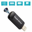 Câmera de unidade flash USB - Câmera oculta em disco de armazenamento de chave USB com câmera FULL HD + 32 GB de memória