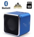 Mini alto-falante bluetooth sem fio para celular/PC + cartão Micro SD - 1x3W