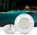 Poollampe - Unterwasser-LED-Schwimmbadbeleuchtung weiß 3000K mit IP68 wasserdicht - 24W