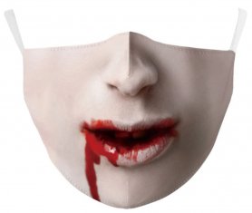 VAMPIRE - skyddande ansiktsmask 100% polyester