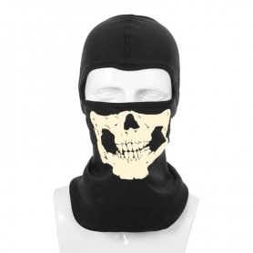 Kostur balaclava - zastrašujuća elastična maska za lice