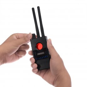 Hidden spy camera and bug detector for GSM, GPS, RF and spy devices