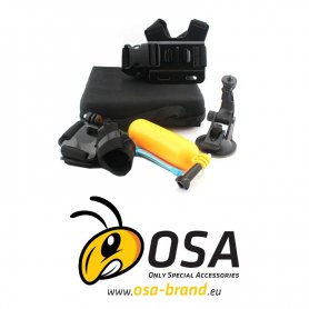 Caso di accessori per le macchine fotografiche di sport - OSA PACK Lite