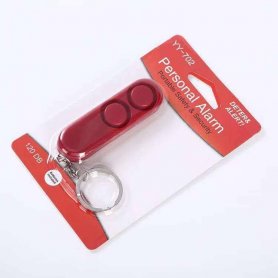 Key alarm - safety personal portable alarm as a pendant (for women or elderly) - 120 dB