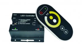 Fjärrkontroll för vit temperatur och ljusstyrka för LED-ljusremsa
