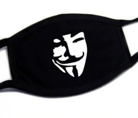 Хлопковые маски для лица с рисунком - Аноним