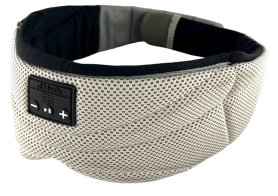 SLIM Eye Sleep Mask with Ultra-thin and Soft Bluetooth Speakers (iOS/Android)