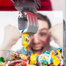 Automat na cukriky - Stroj na chytání sladkostí
