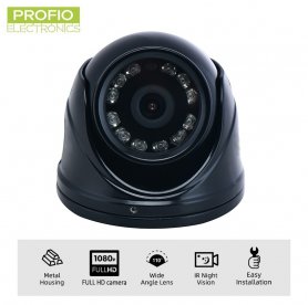 Beltéri FULL HD autós kamera AHD 3,6 mm-es objektív + 12 IR LED éjjellátó + Sony 307 + WDR