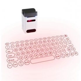 Проектор с лазерной клавиатурой - проектор с голографической виртуальной клавиатурой с bluetooth для смартфона