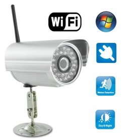 IP-säkerhetskamera - utomhus med IR-LED