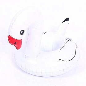 Portavasos flotante hinchable - Cisne