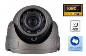 FULL HD backkamera med 12 IR mörkerseende upp till 10m + IP68-skydd + ljud