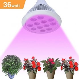 Fluorescentes luces de crecimiento 36W (12X3W)