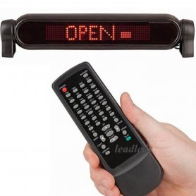 Auto LED Programmerbart displaykort - 42 cm x 8,5 cm
