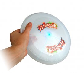 Frisbee - Đĩa dạ quang LED bay 7 màu RGB