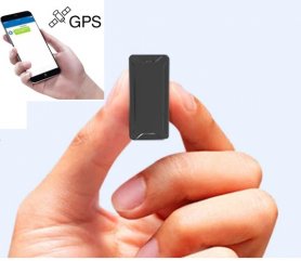 Mini GPS-tracker for med magnet - 1000 mAh batteri + ekstern taleovervåking