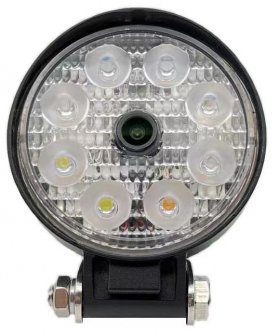 Caméra de travail FULL HD avec 8 LED éclaire jusqu'à 100 mètres + IP68