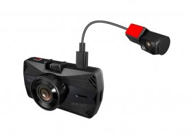 4K DUAL-Autokamera mit GPS + einzigartigem Parkmodus + H.265-Komprimierung - PROFIO N83