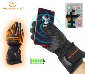 Električne grijane rukavice sa zaštitnom podlogom + 6000mAh baterija + 3 stupnja grijanja 40-65°