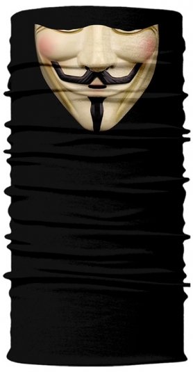 Anonymous (VENDETA) - multifunctional bandana