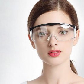 Γυαλιά ασφαλείας διαφανή αντικολλητική με φακούς HD