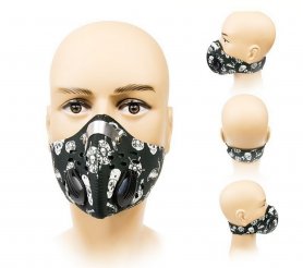 Maschera facciale in neoprene con filtrazione efficace - XProtect pirata