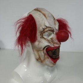 Μάσκα προσώπου Clown Pennywise - για παιδιά και ενήλικες για το Halloween ή το καρναβάλι