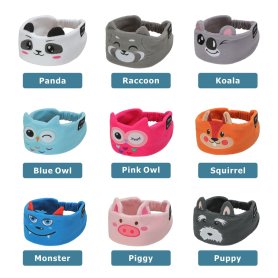 Schlafaugenmaske für Kinder mit Bluetooth-Hörgeräten – Schlafstirnband für Kinder