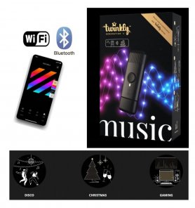 Twinkle MUSIC DONGLE - hudební ovladač pro LED světla + Wi-Fi + BT