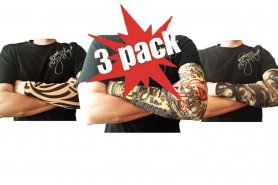 3xPack Tattoo μανίκια σε καλή τιμή