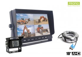 Garnitura za parkiranje stražnje kamere LCD monitor automobila 10 "+ 1x HD kamera sa 18 IR LED-a
