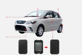 Vehicle tracker gps locator vandtæt IP67 med magnet + batterikapacitet 6000 mAh + stemmeovervågning