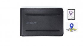 Peněženka na karty s GPS lokátorem a perem - Keysmart