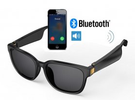 Bluetooth костяные очки для прослушивания музыки + звонки по телефону