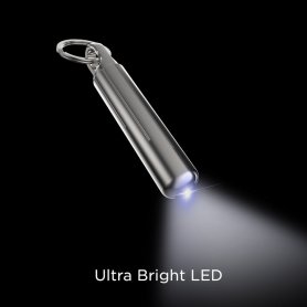 Mini LED svjetiljka kao privjesak za ključeve od nehrđajućeg čelika