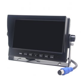 Σετ αντίστροφης κάμερας αυτοκινήτου AHD LCD HD οθόνη αυτοκινήτου 7 "+ 2x HD κάμερα με 18 IR LED