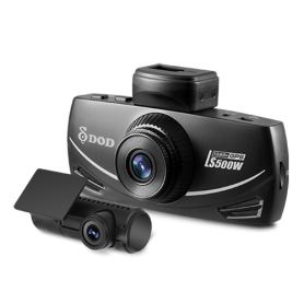 DOD LS500W - Cámara de coche dual FULL HD 1080P resolución + GPS