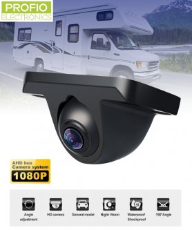 Mini parkovacia kamera s FULL HD 1920x1080 + nastaviteľný 190° uhol + (IP68)