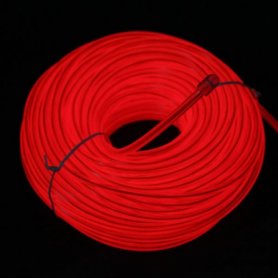 Tjock tråd 5,0 mm - röd