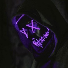 Maschere purge LED - viola