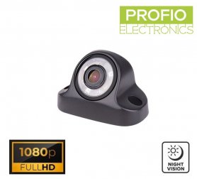 Mini backkamera FULL HD med mörkerseende 3x IR LED + synvinkel 150°