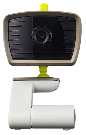 Baby monitor con fotocamera e LCD + LED IR e comunicazione a due vie