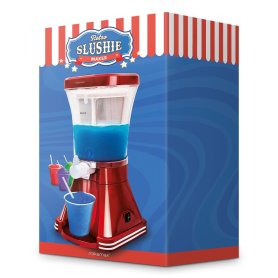 Meaisín déantóir oighir brúite RETRO don bhaile - Meaisíní oighir SLUSHIE