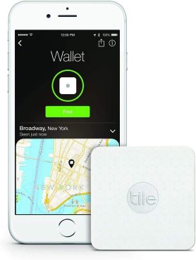 Tile Slim - mini GPS uređaj za pretraživanje za mobitel + laptop + tablet + novčanik