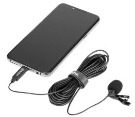 Lapel mikrofon til Android med USB-C (mobiltelefon, tablet, pc) 76 db - Boya BY-M3
