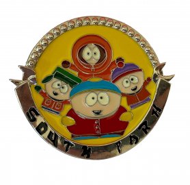 South Park - přezka na opasek kulatá