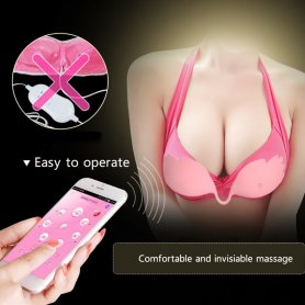 Massage bröststimulator 7 lägen - Bluetooth-kontroll via app
